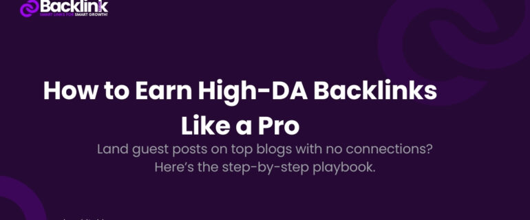 guest posting for backlinks