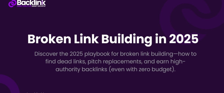 Broken Link Building in 2025: Turn Dead Links into SEO Gold (Free Tools + Scripts)