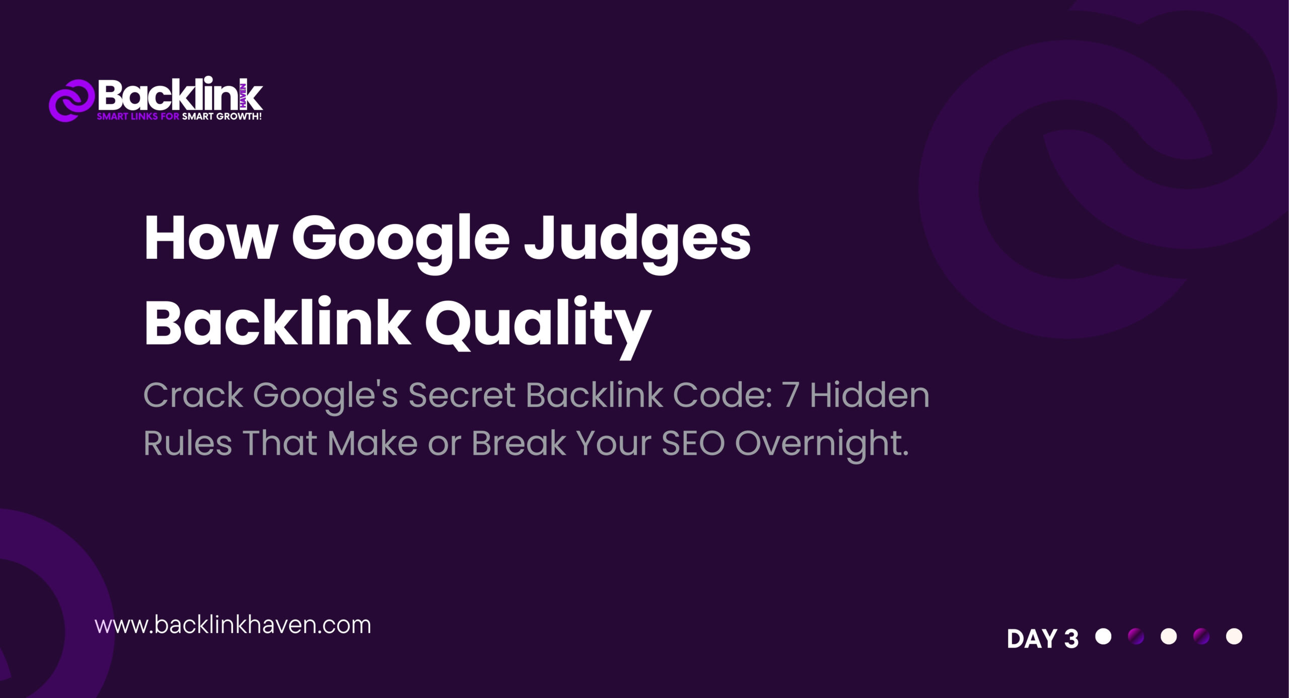 Google Judges Backlink Quality